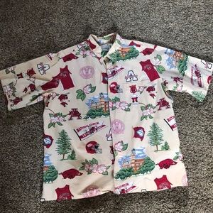 University of Arkansas Button up Shirt